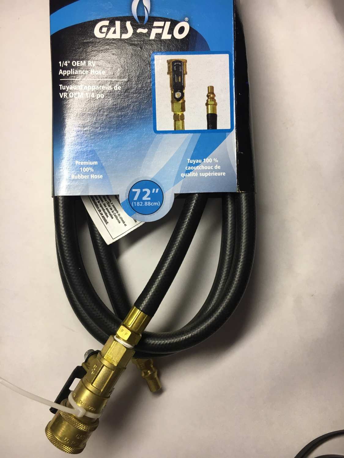 Quick connect hose with fittings