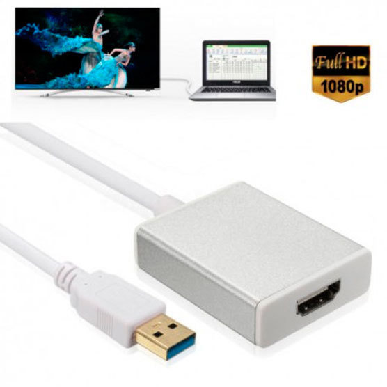 ADAPTADOR USB 3.0 a HDMI HEMBRA Guatemala