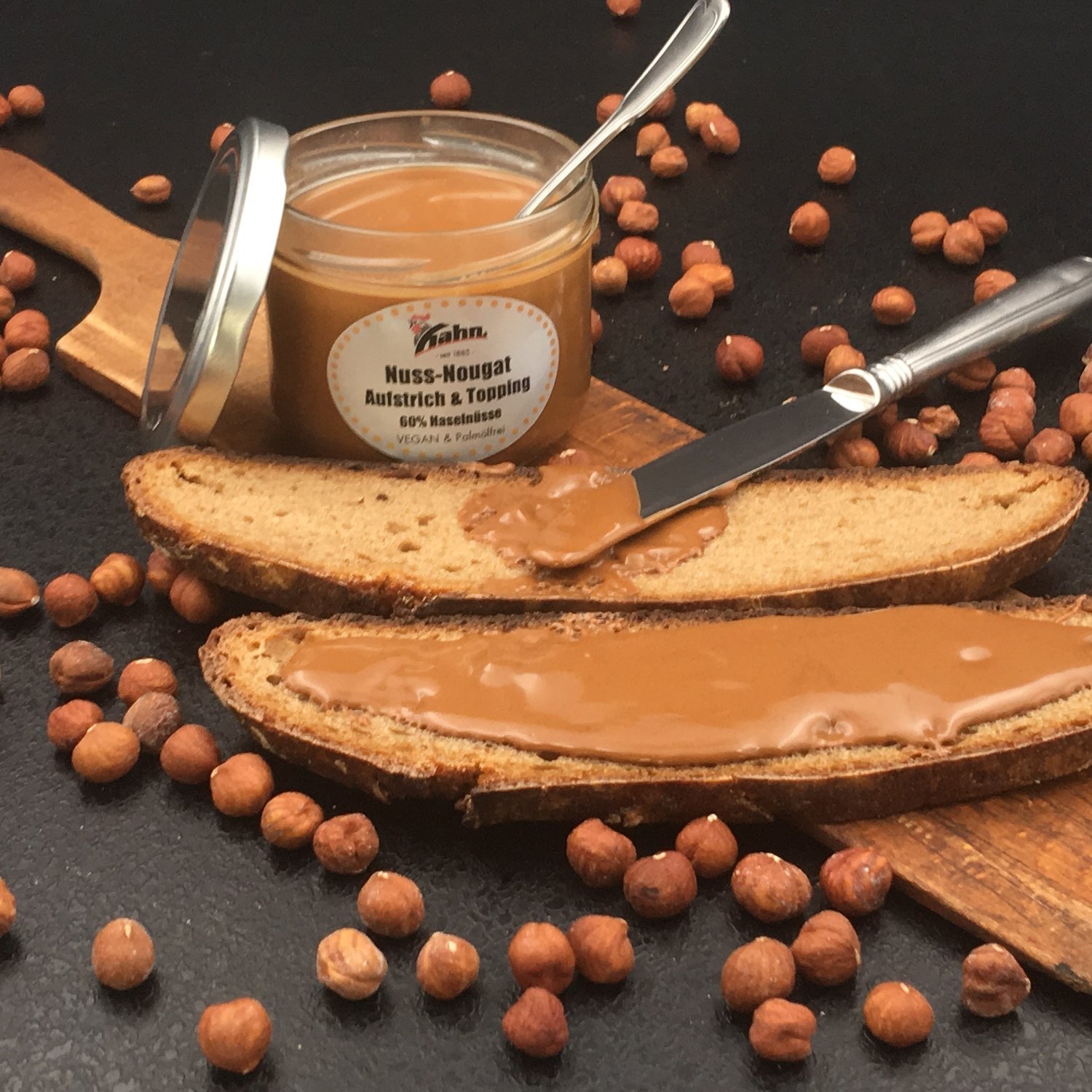 Nuss-Nougat Aufstrich &amp; Topping VEGAN