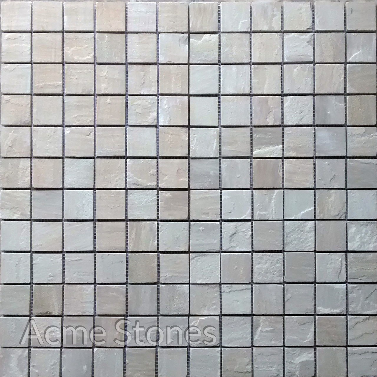 Regular Mosaic Mint Natural 47x47mm Stone Tiles Acme Stones