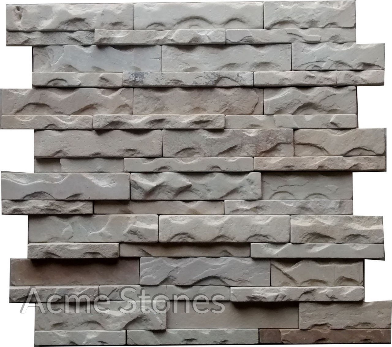 Mint Natural Chiselled Tumbled 2in1in Stone Tiles Acme Stones