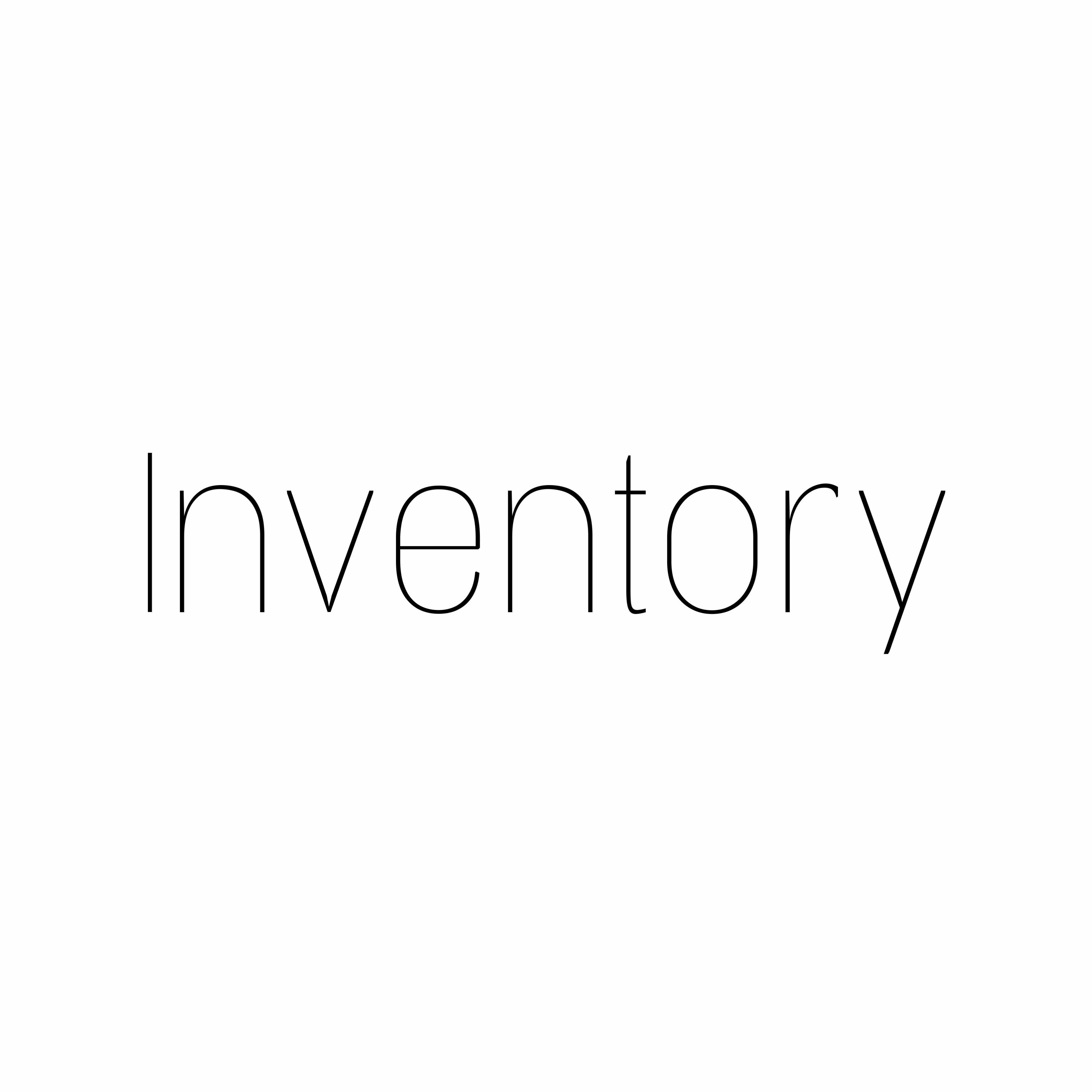 Inventory Items