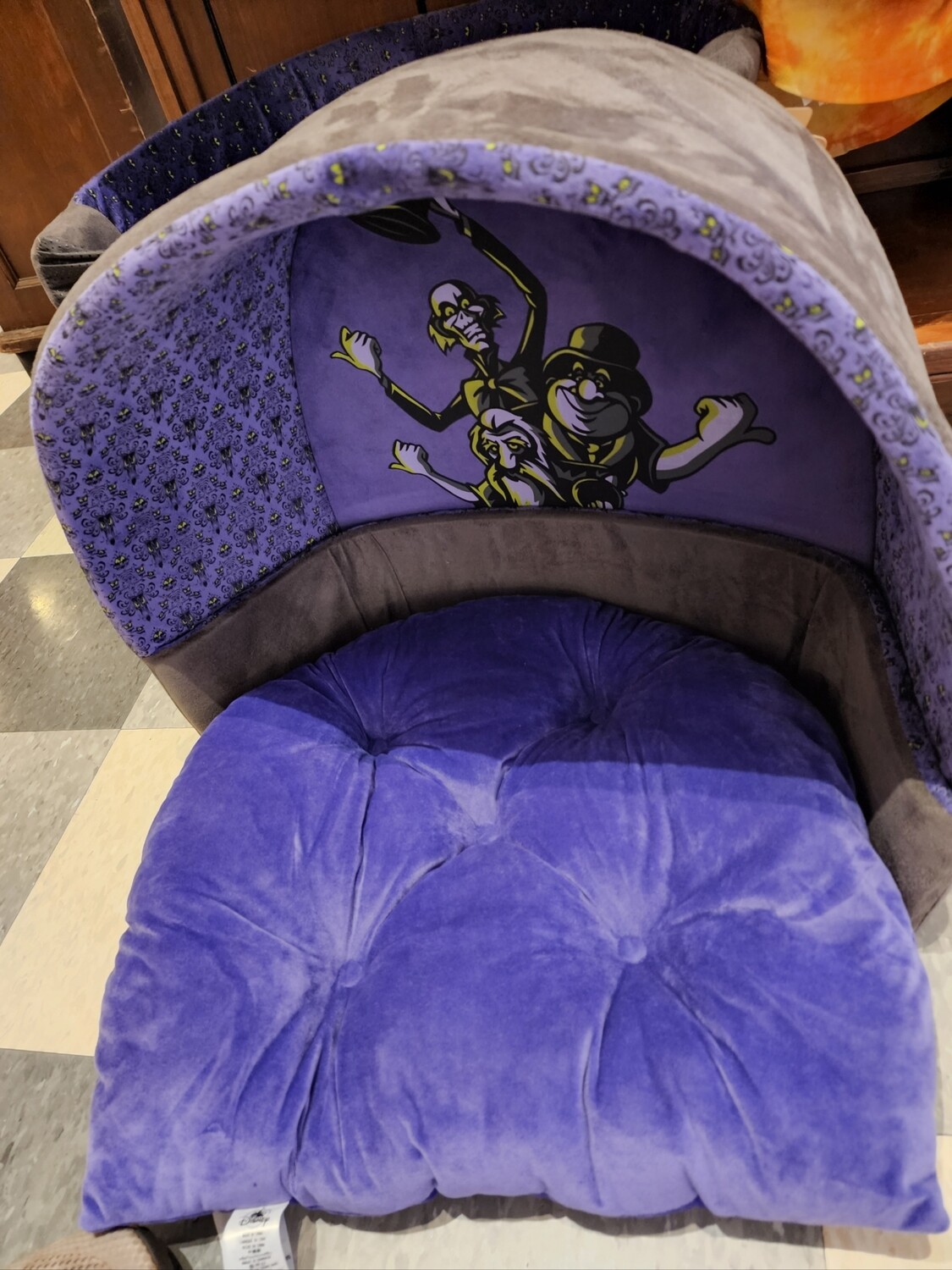 Haunted Mansion Hitchhiking Ghosts Doom Buggy pet bed