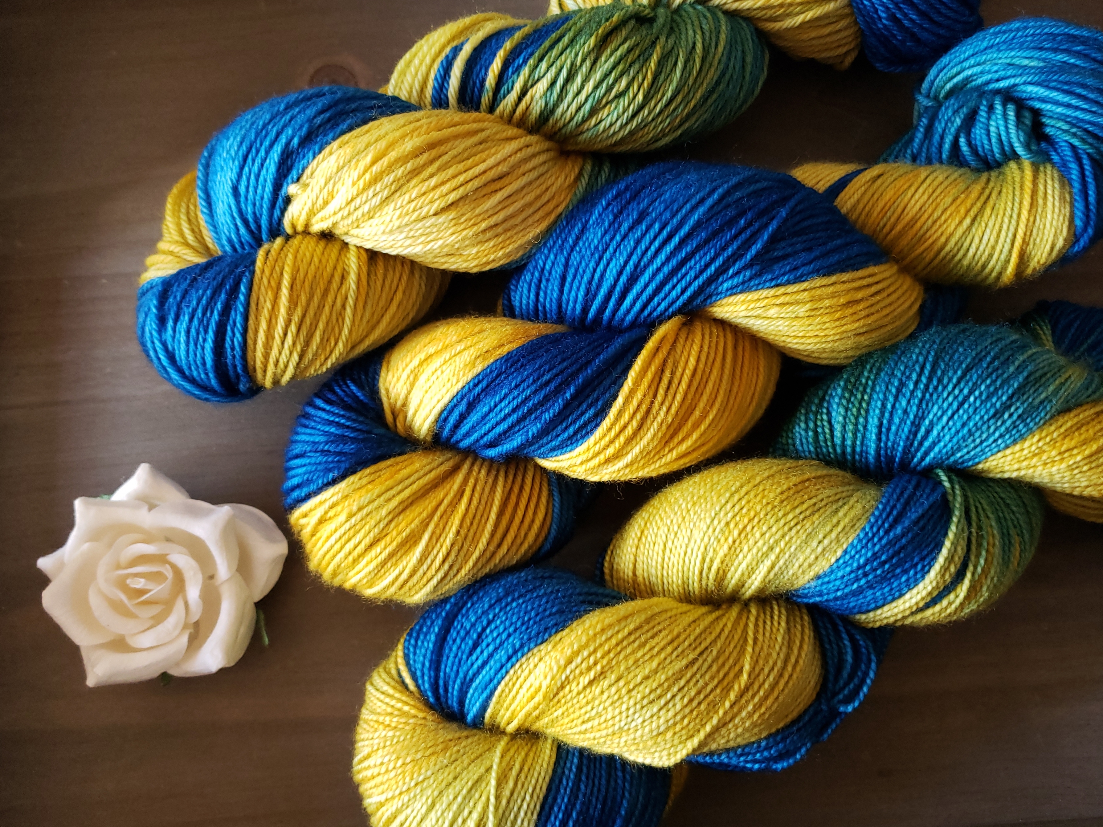 Hand Dyed Yarn