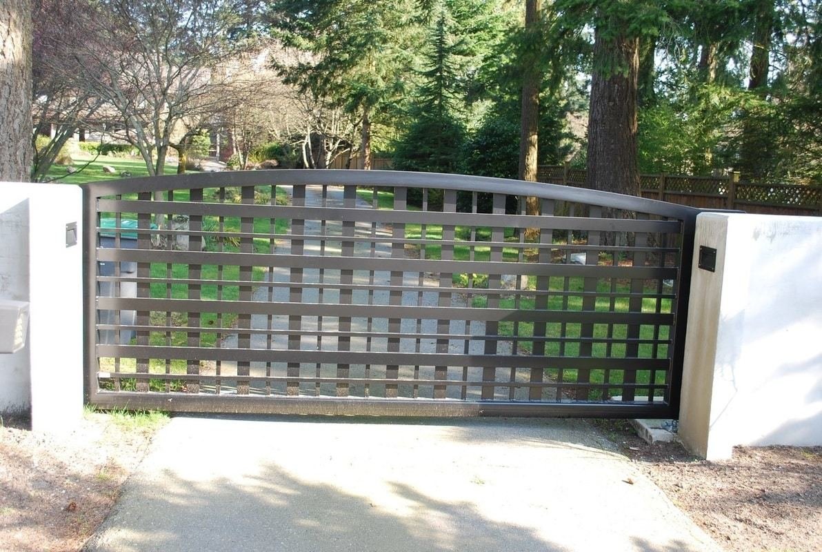 Aluminum Slide Gate Vancouver custom iron gates, Vancouver wrought