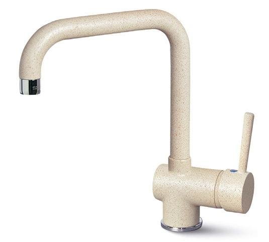 Miscelatore Rubinetto Cucina Canna Curva Lavello Monocomando Avena - Foto 9