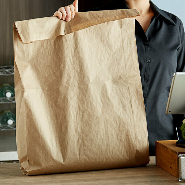 Kraft Paper Bags Size 18 440 x 540 mm (Qty 100) Bamboo Products