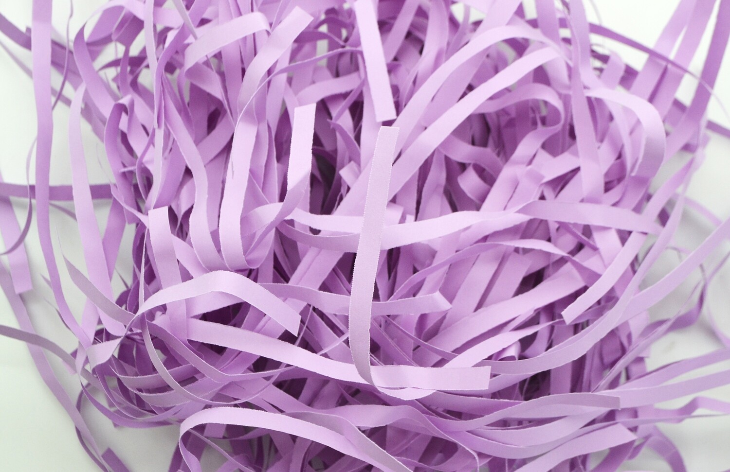 Shredded Strip Cut Paper 90g Pastel Blue (ea) Twine Core Pack