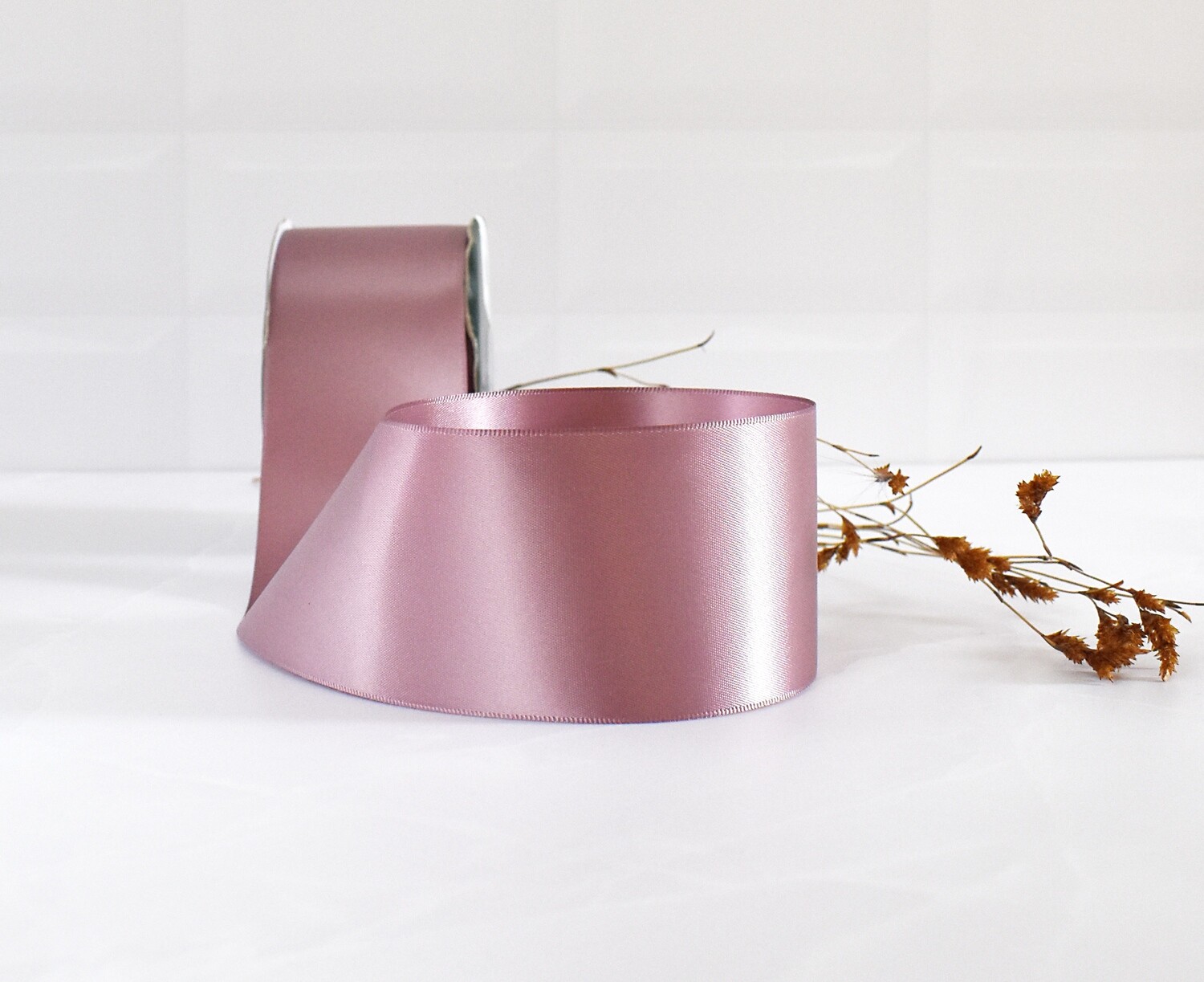 Rubans Satin Avec Lisière - 3 Mm, Bordeaux Acheter En Ligne