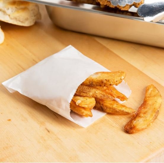 Grease Proof Bags Size 1/2 155 x 120 mm Online Store Core Pack