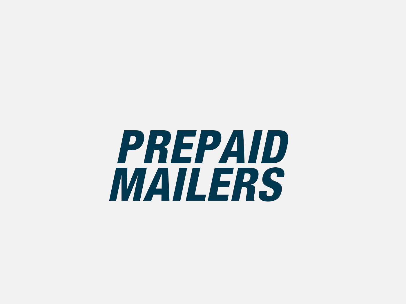 PREPAID USPS MAILERS
