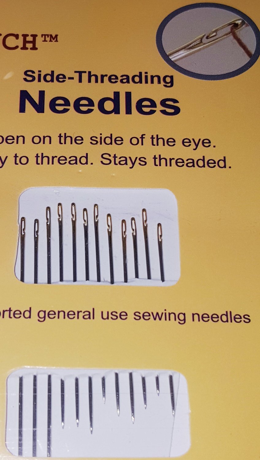 Sench Side Threading Needles