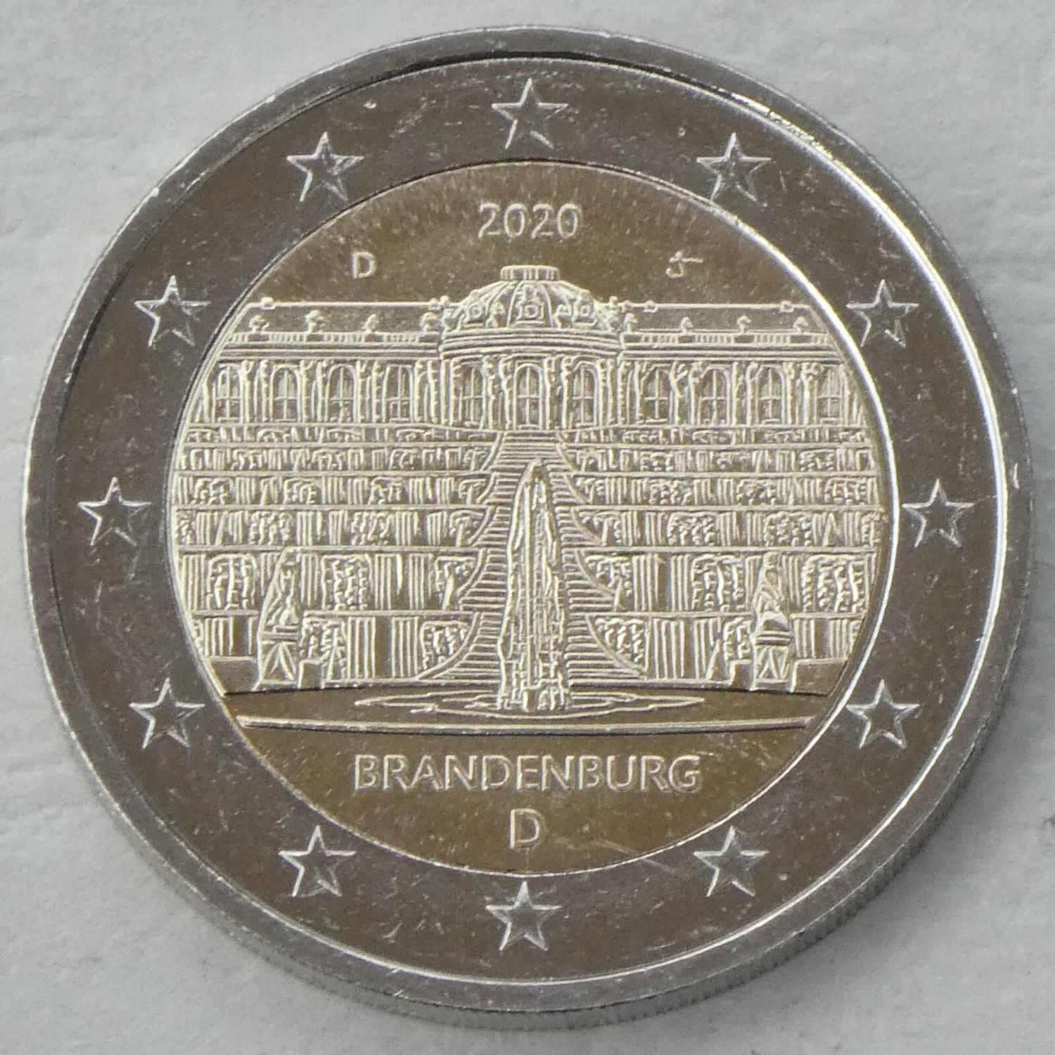 Schloss Sanssouci unz.