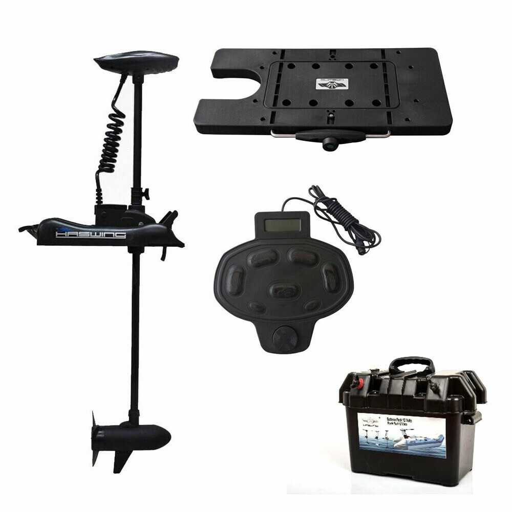 Super Pack Moteur électrique Haswing Cayman B 55 Lbs 12 V arbre 137