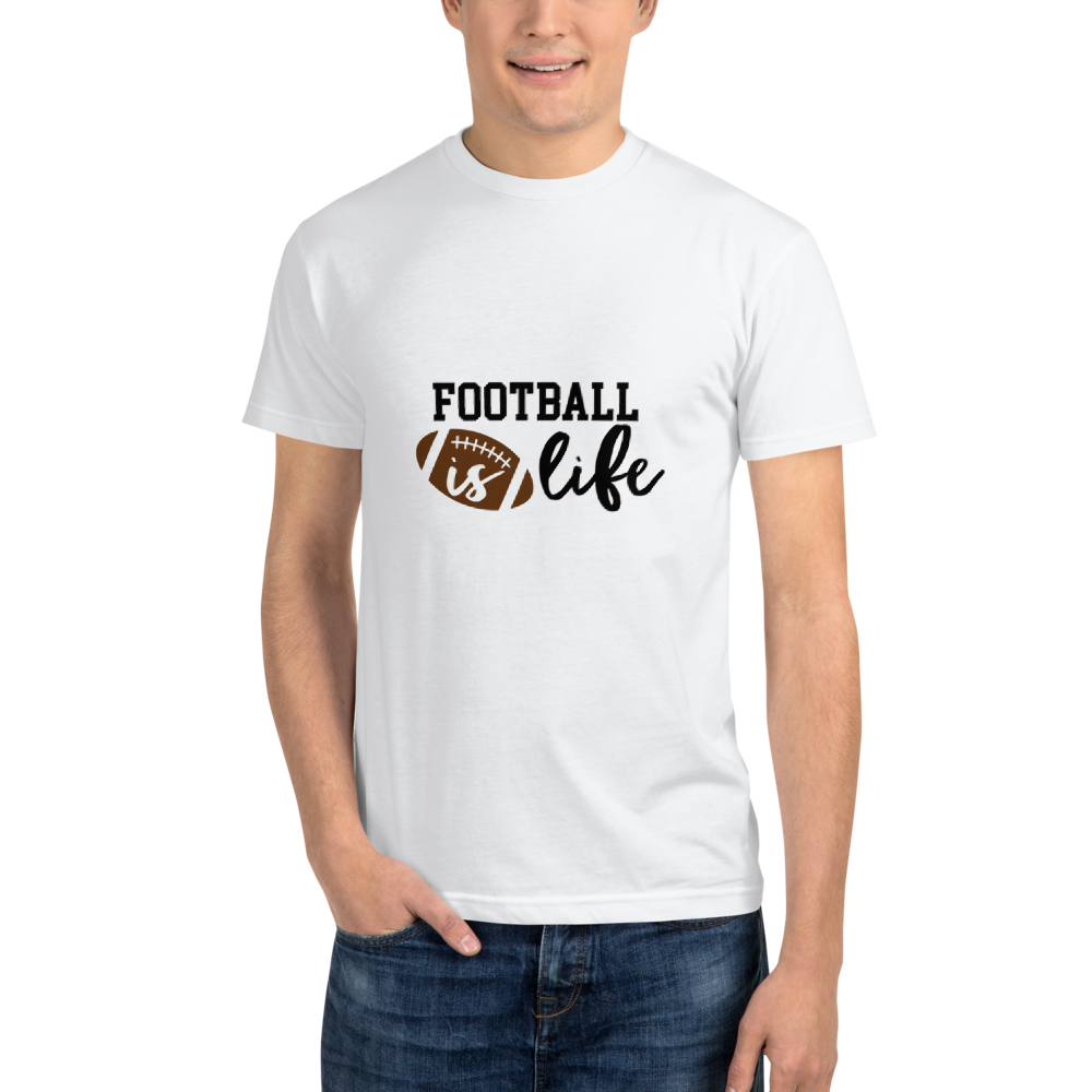 Everyday Football Is Life Tshirt Short Sleeve Unisex Shirt A Touch of