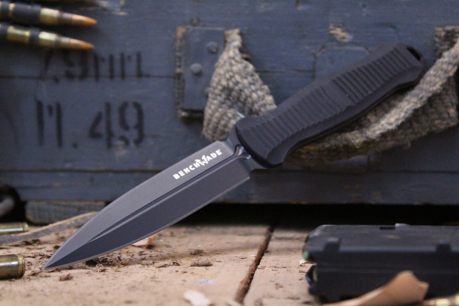 Benchmade Fixed Infidel 4.5" Knife / Black / Black (PreOwned)