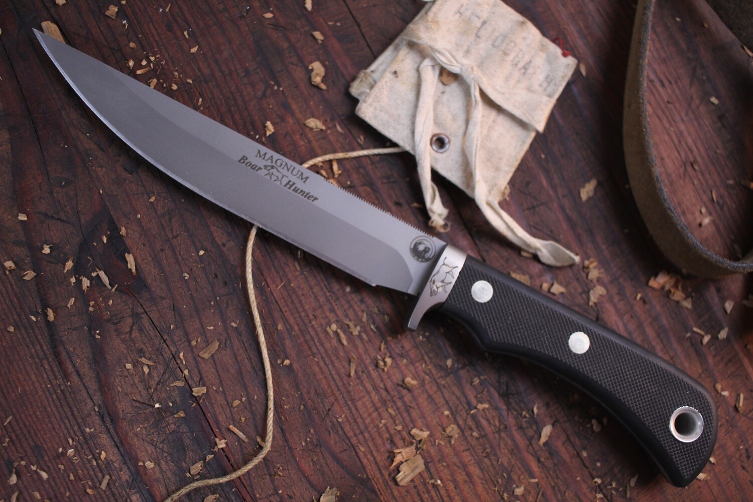 Knives of Alaska Xtreme Magnum Boar Hunter 6" Fixed Blade Drop Point