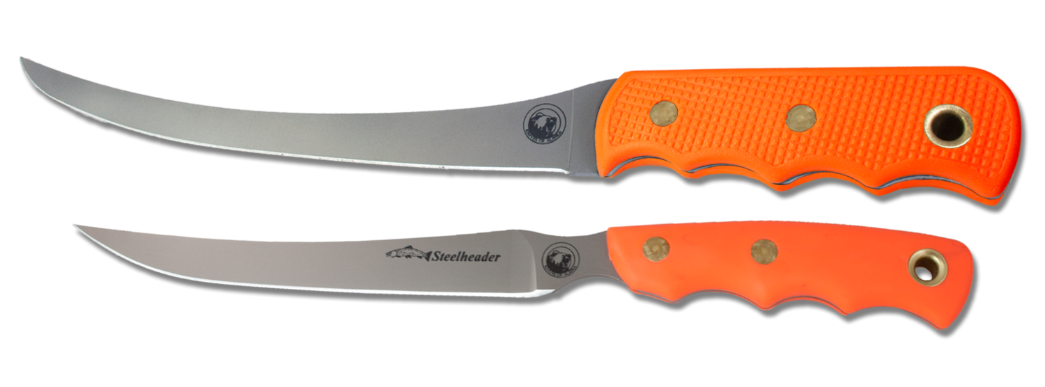 Knives Of Alaska Coho / Steelheader Fishermans Combo Knife Set W/ Dual