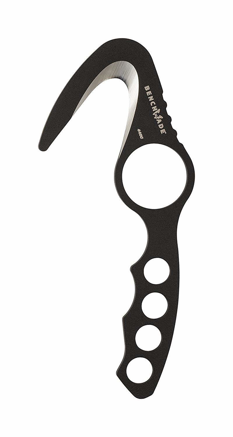 Benchmade 10 blk Rescue Hook Safety Cutter w/ Black Molded Sheat