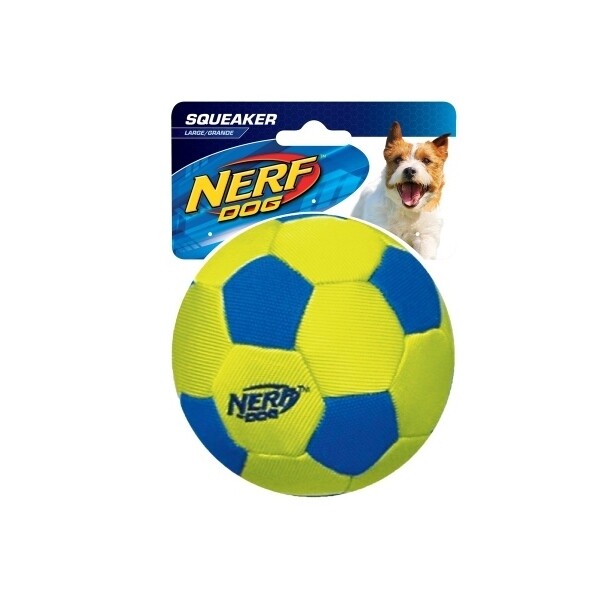 NERF Dog Trackshot Nylon Soccer Ball