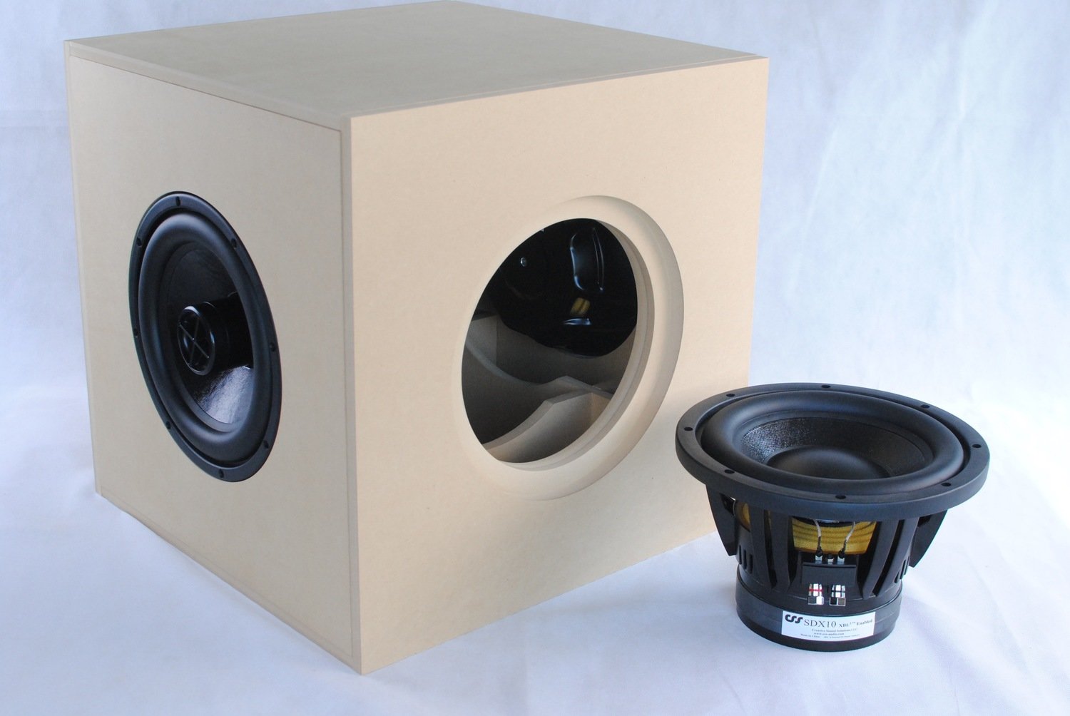 SDX10 and Dual APR10 Passive Radiator Kit