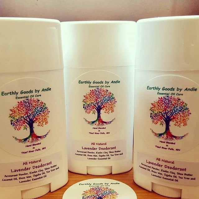 Natural Deodorant with Essential Oils