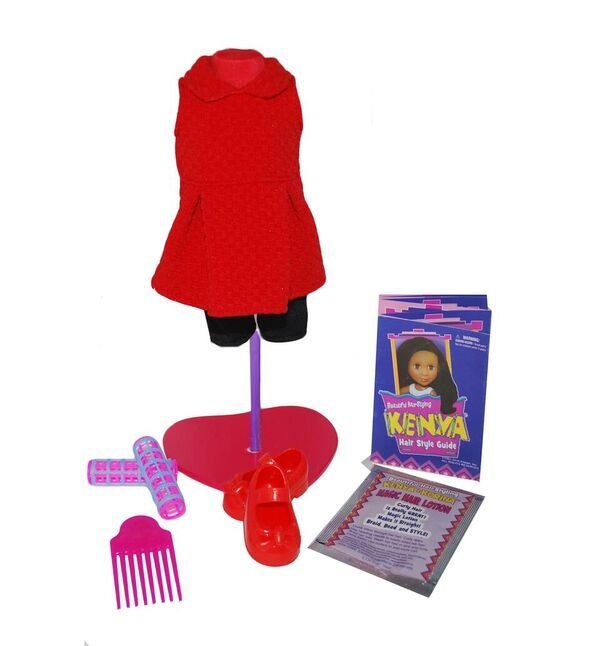 Kenya's Kloset Fashion Fun Rosy Red (Outfit Only)