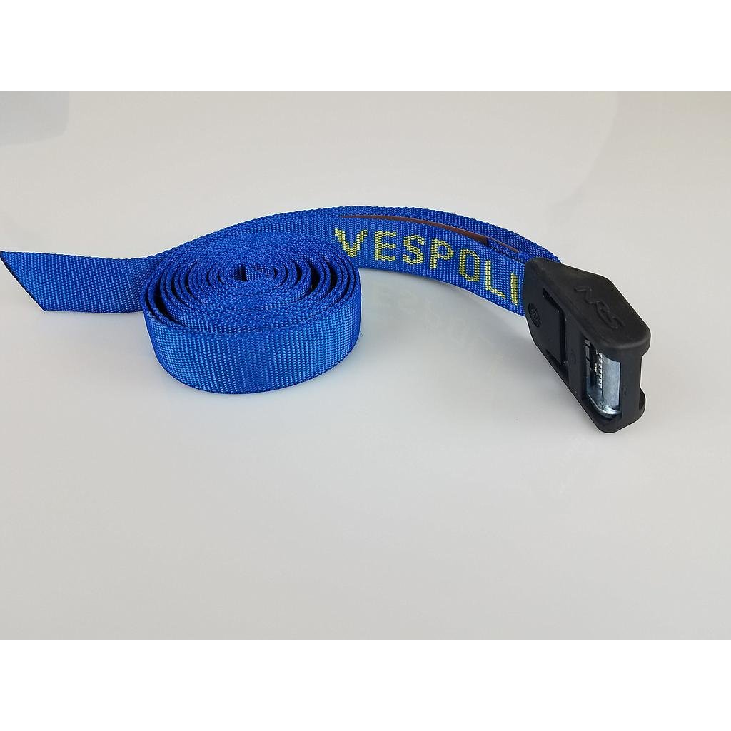 Tie Down Boat Strap with Bumper 12' w/ Buckle Bumper