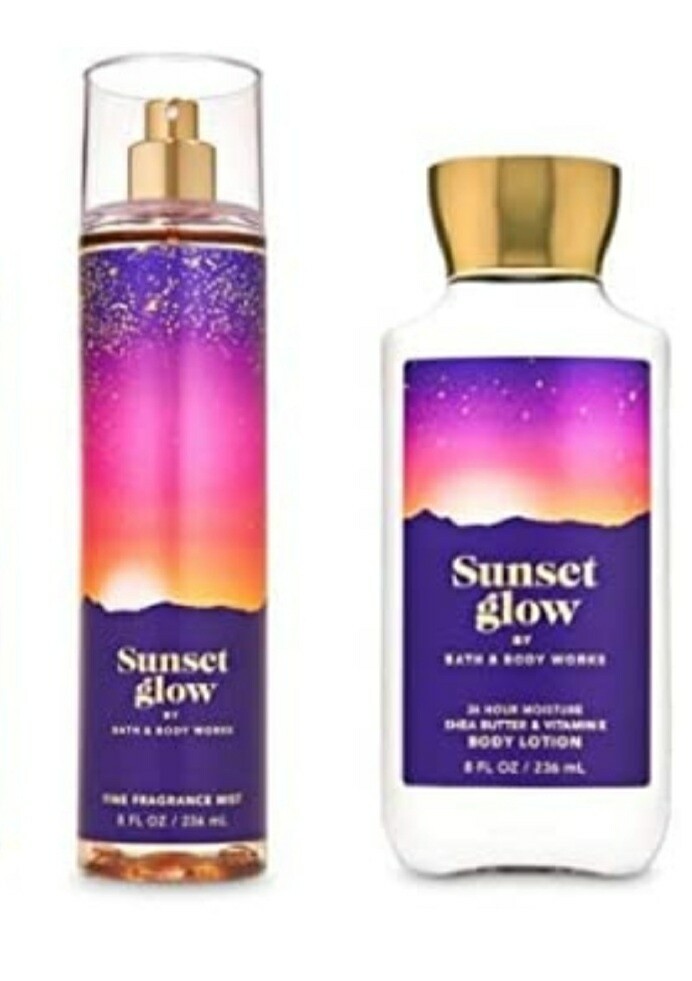 Bath and Body Sunset works