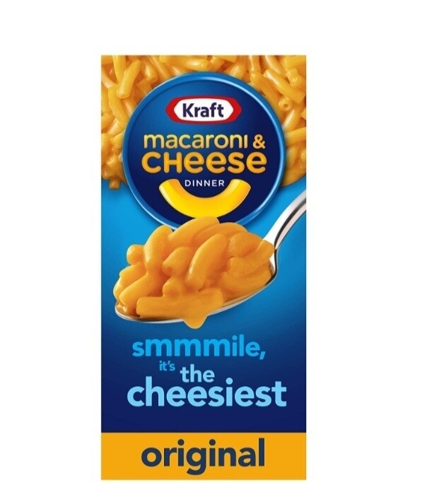 Macaroni and cheese Kraft (6 x 7.25 OZ)