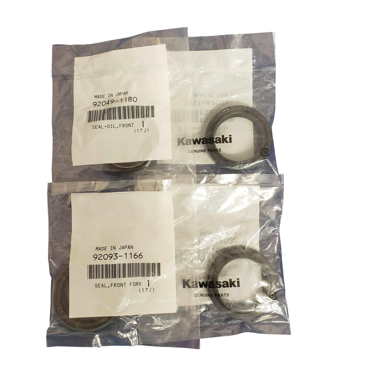 KLR 650 Gen 1 Fork Seal Kit OEM 19872007