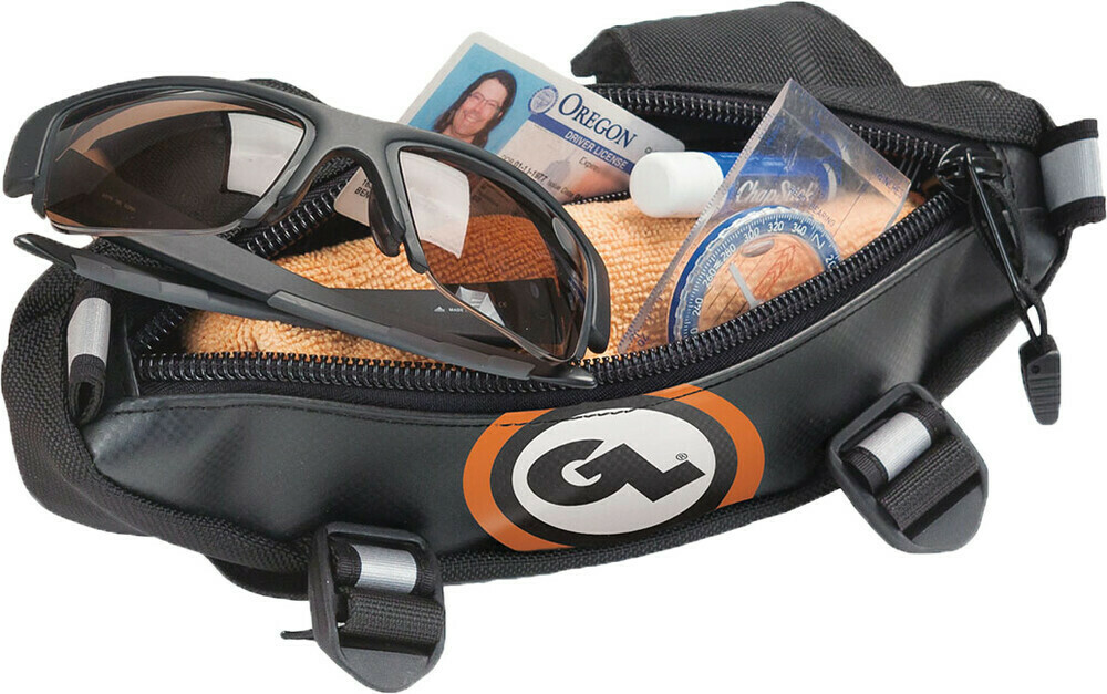 Giant Loop Zig Zag Handlebar Bag Black / Orange