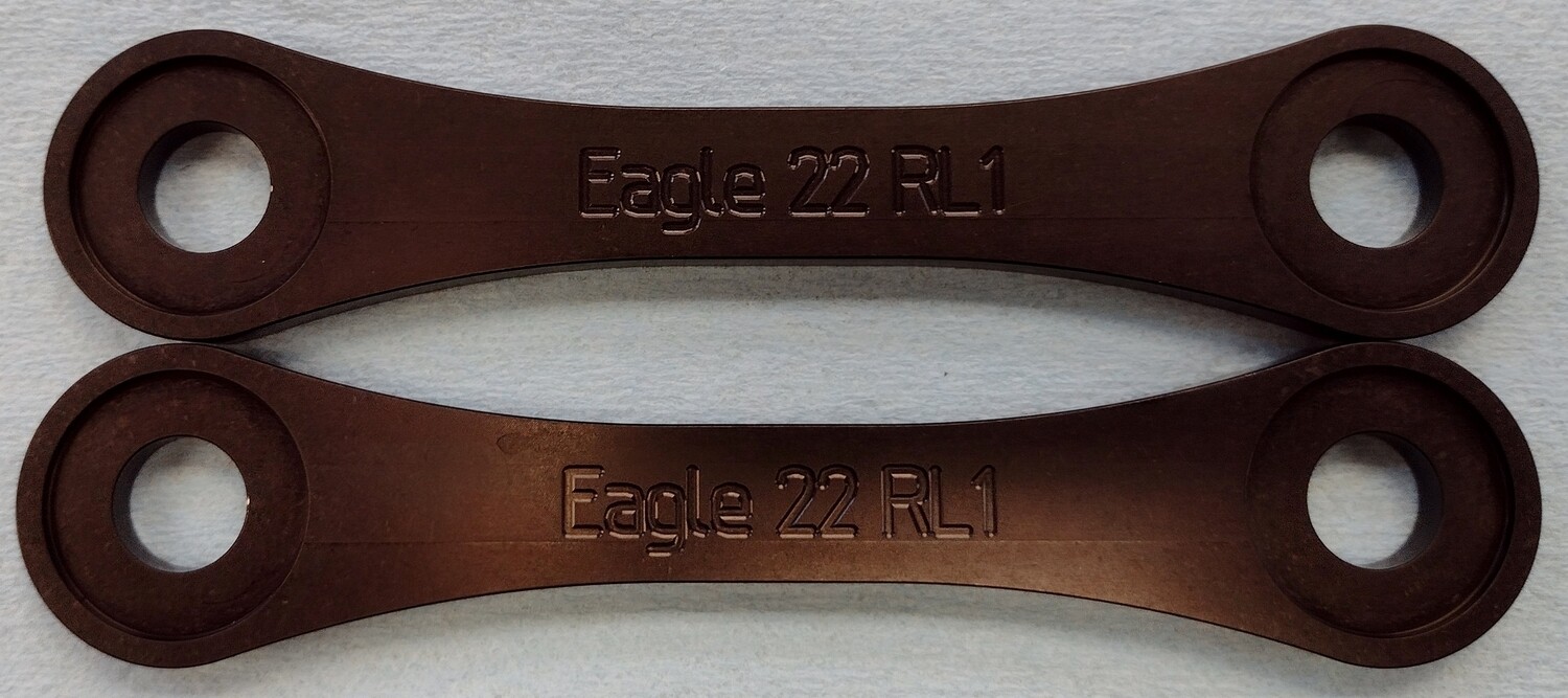 2022+ KLR 650 Suspension Raising Links Eagle Mike