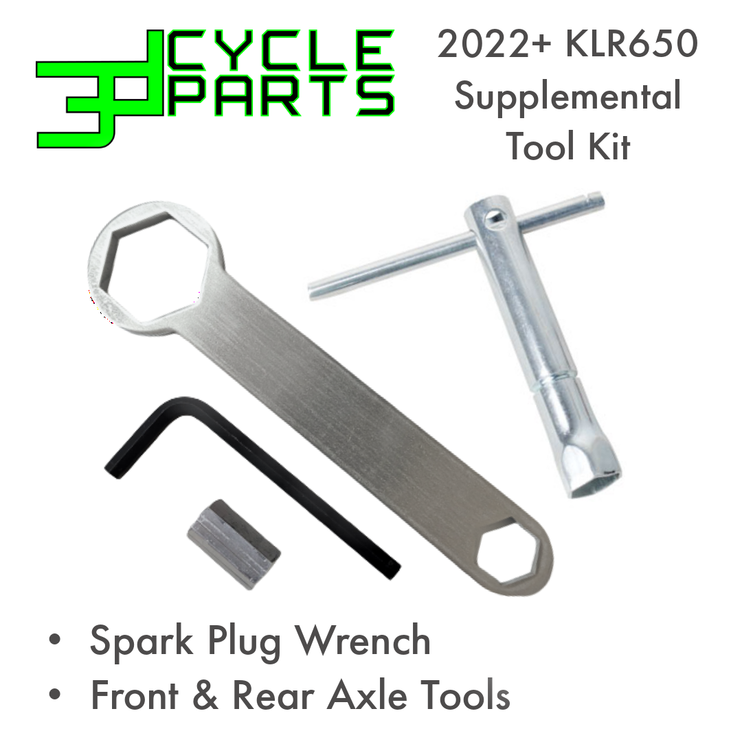 2022+ KLR650 Supplemental Tool Kit for Axles Spark Plug