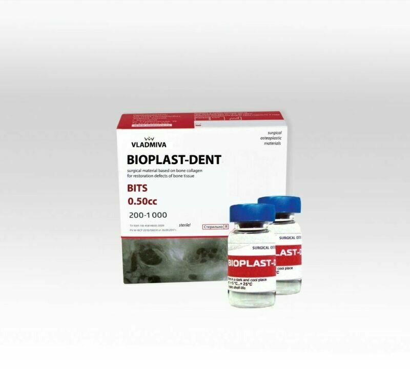BIOPLAST Dental Implant Natural Bone Graft Material Bovine Sterile 0