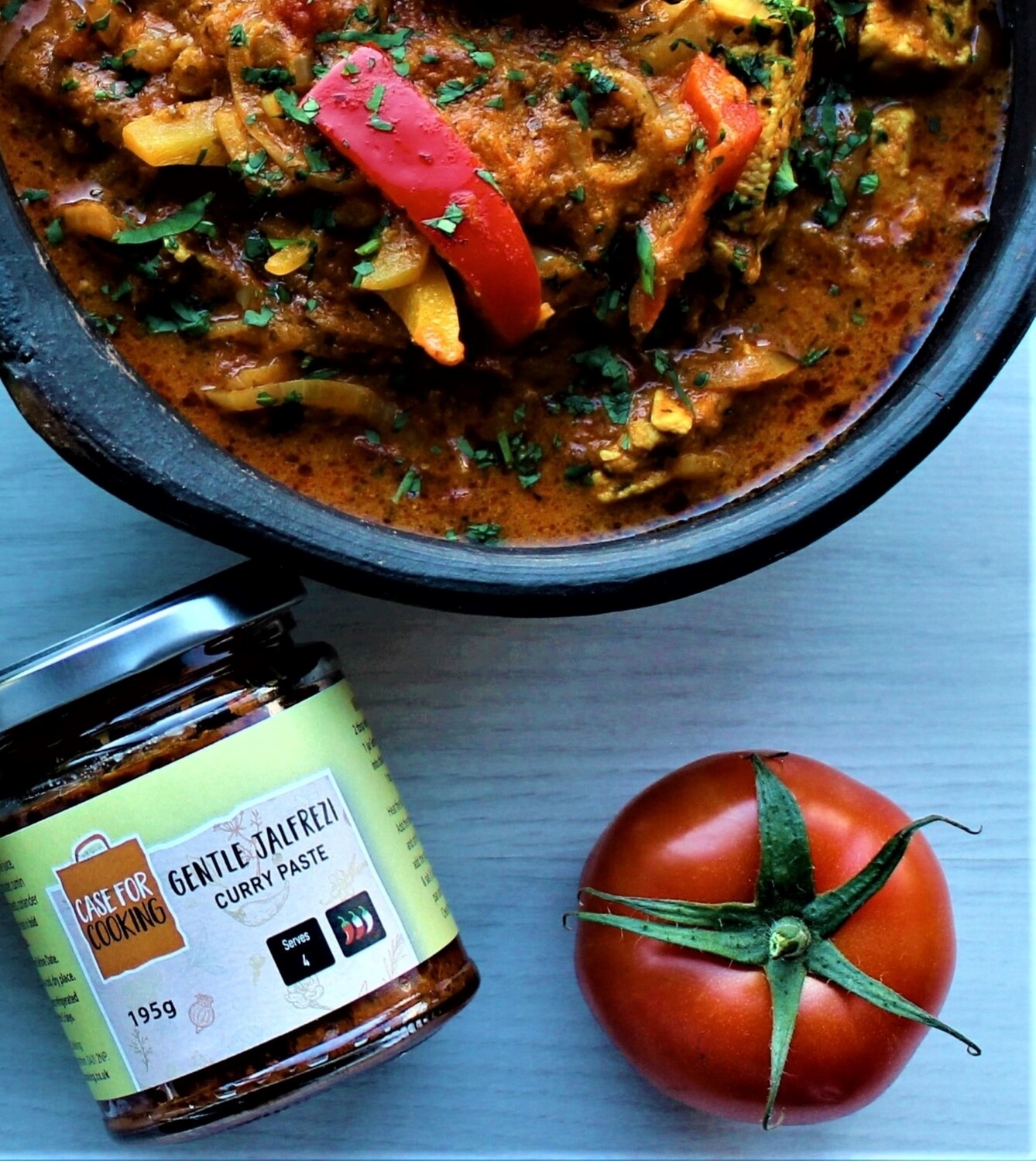 Gentle Jalfrezi Curry Paste Case for Cooking