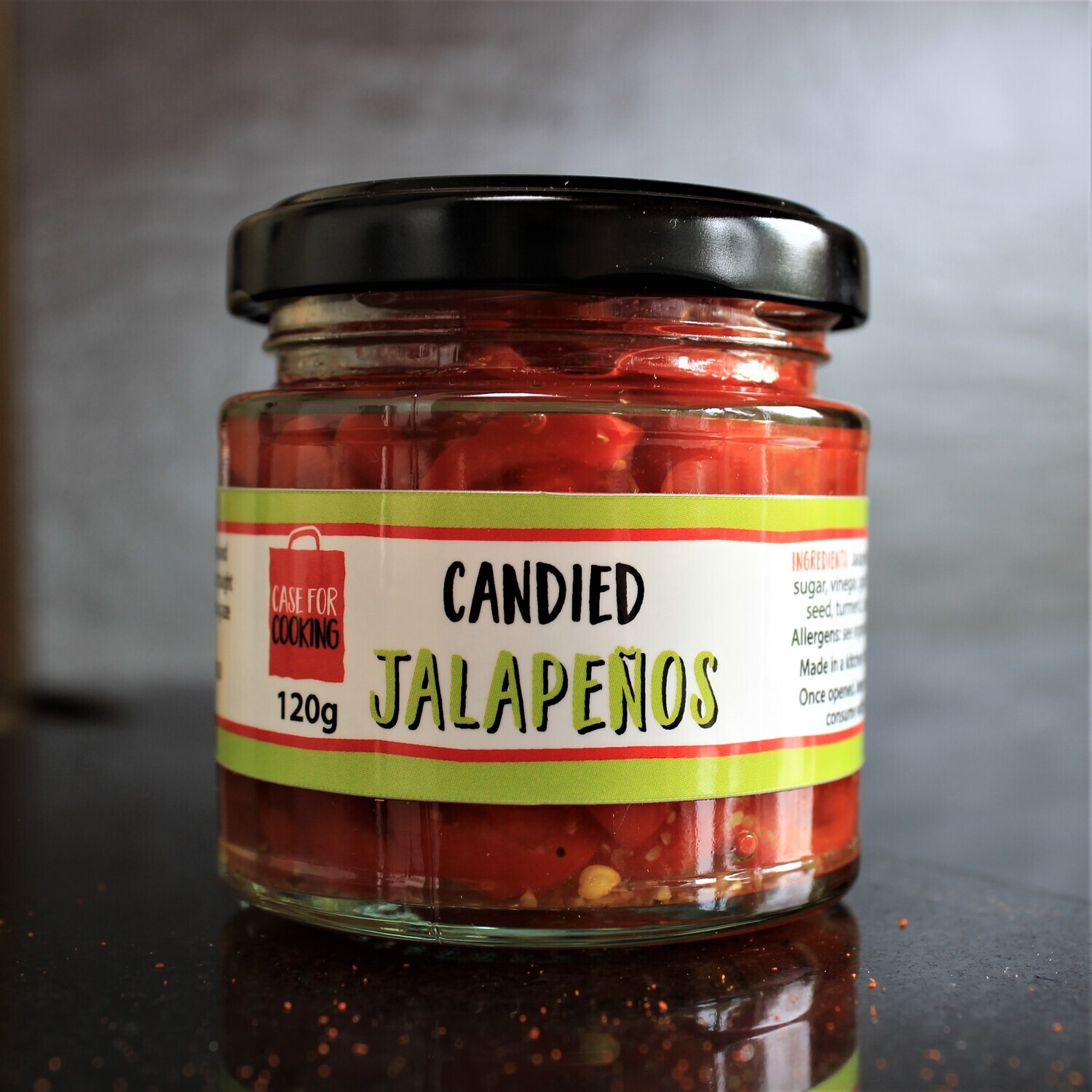 Candied Jalapenos Case for Cooking