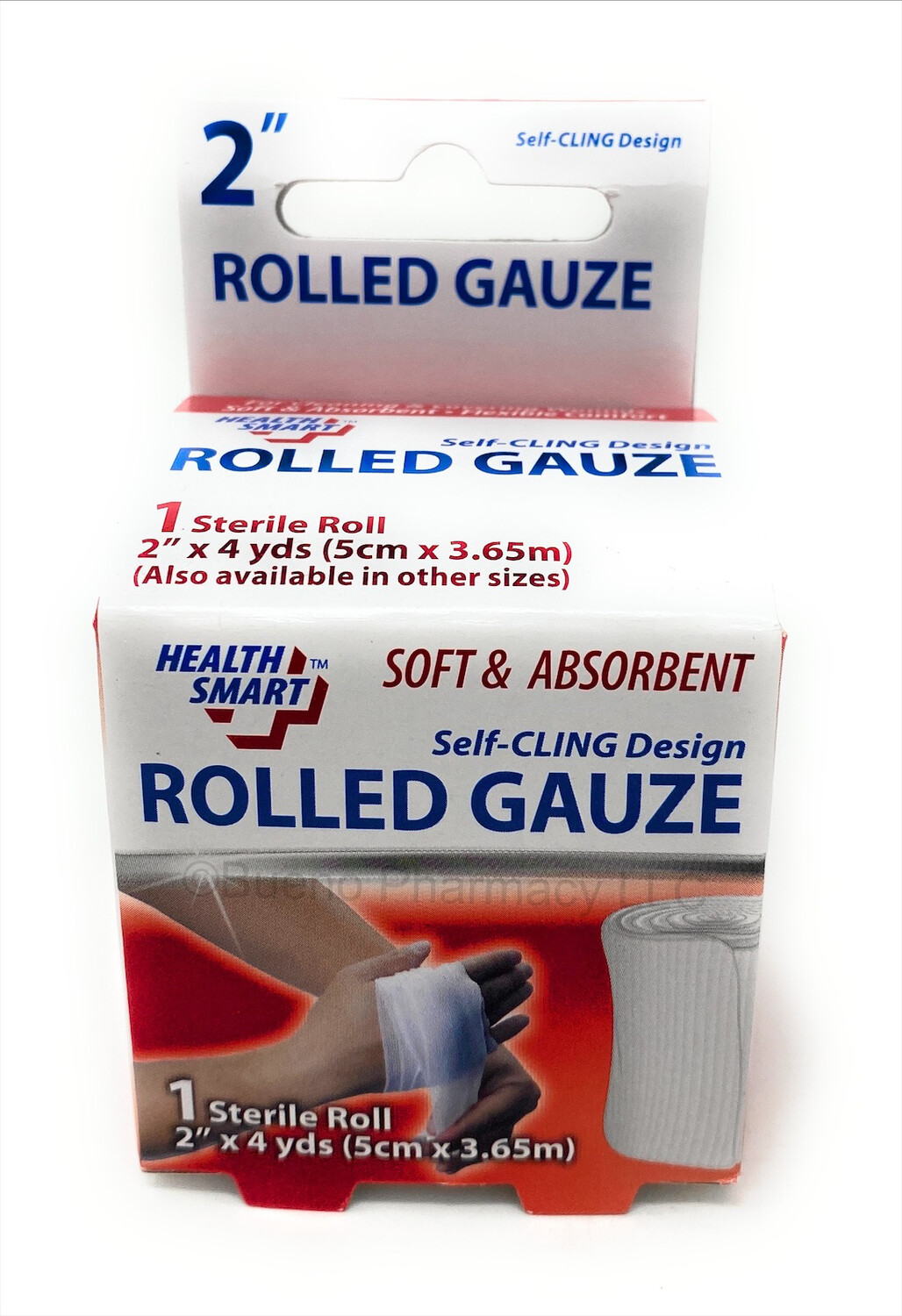 2"+4 Yds Rolled Gauze