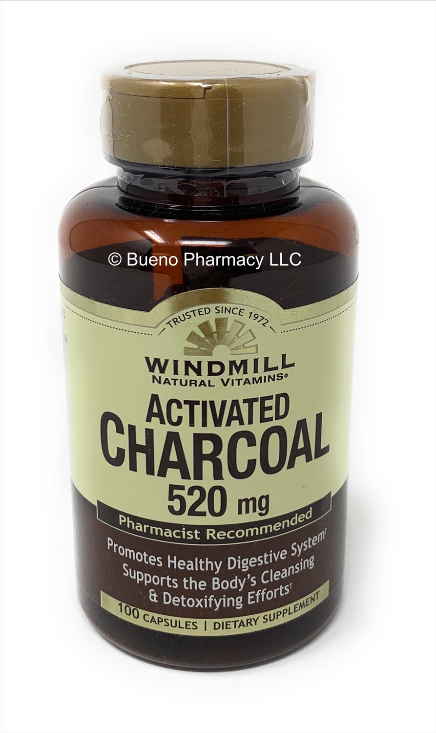 Activated Charcoal 260mg 100 Capsules