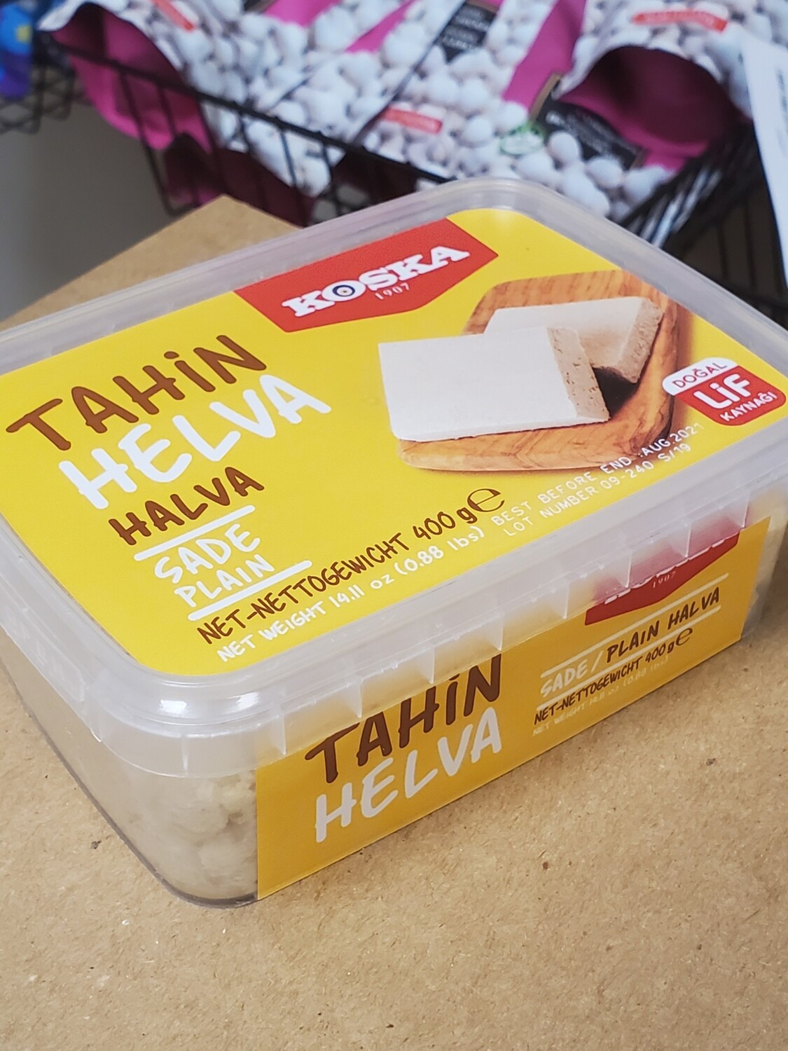 Koska tahin helva halva Plain 400gr