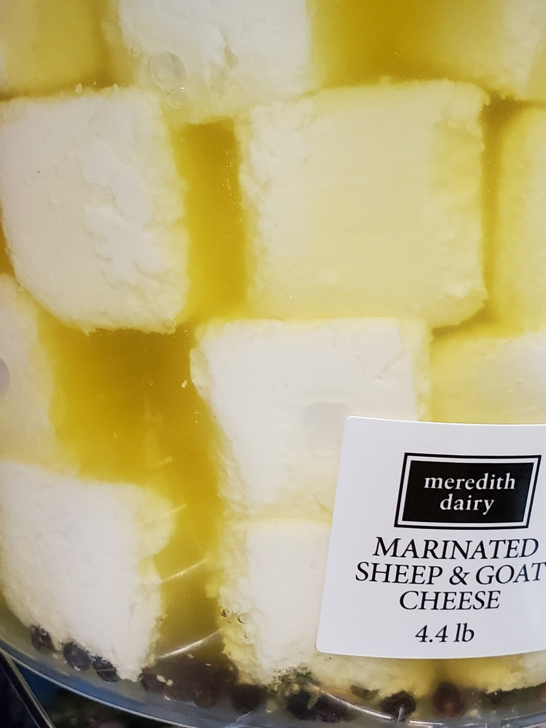 Meredith Dairy Marinated Sheep & Goat Cheese 4.4lb
