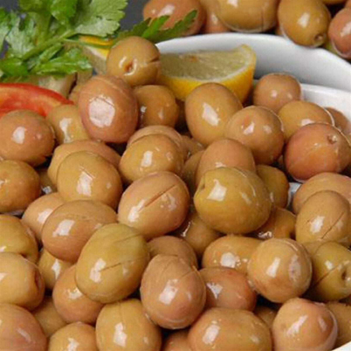 Royal Valley GREEN OLIVES Scratched Cizik Zeytin 500GR in brine