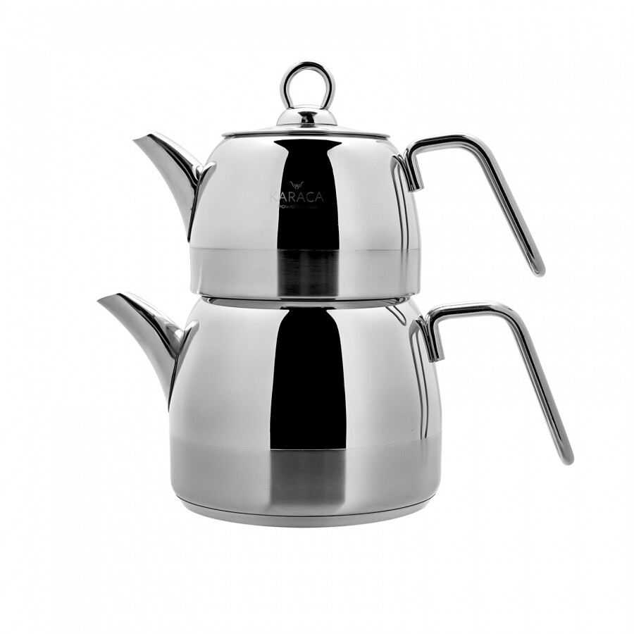 KARACA Kano Powersteel 316 Steel Tea Pot Set