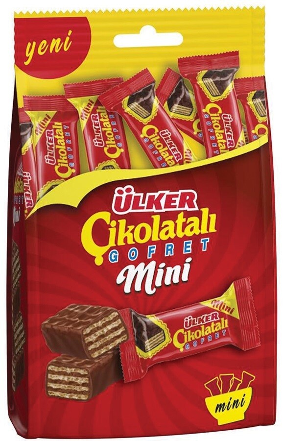 ULKER Chocolate Wafer Mini 82g