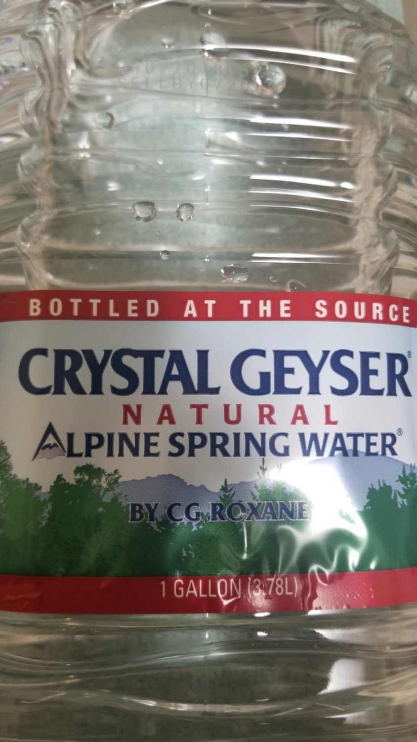 Crystal Geyser Natural Water 1 gallon (2 per Customer Please)
