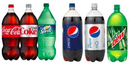 Soda Bottles 1Lt Pick Your Kind
