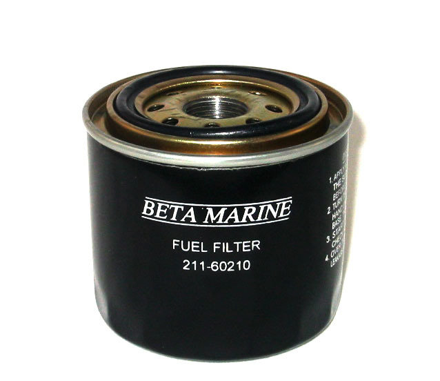 Filtro De Combustible Equivalente A Beta Marine 211-60210 - Nuevo, Repuesto Para Motores Marinos Beta