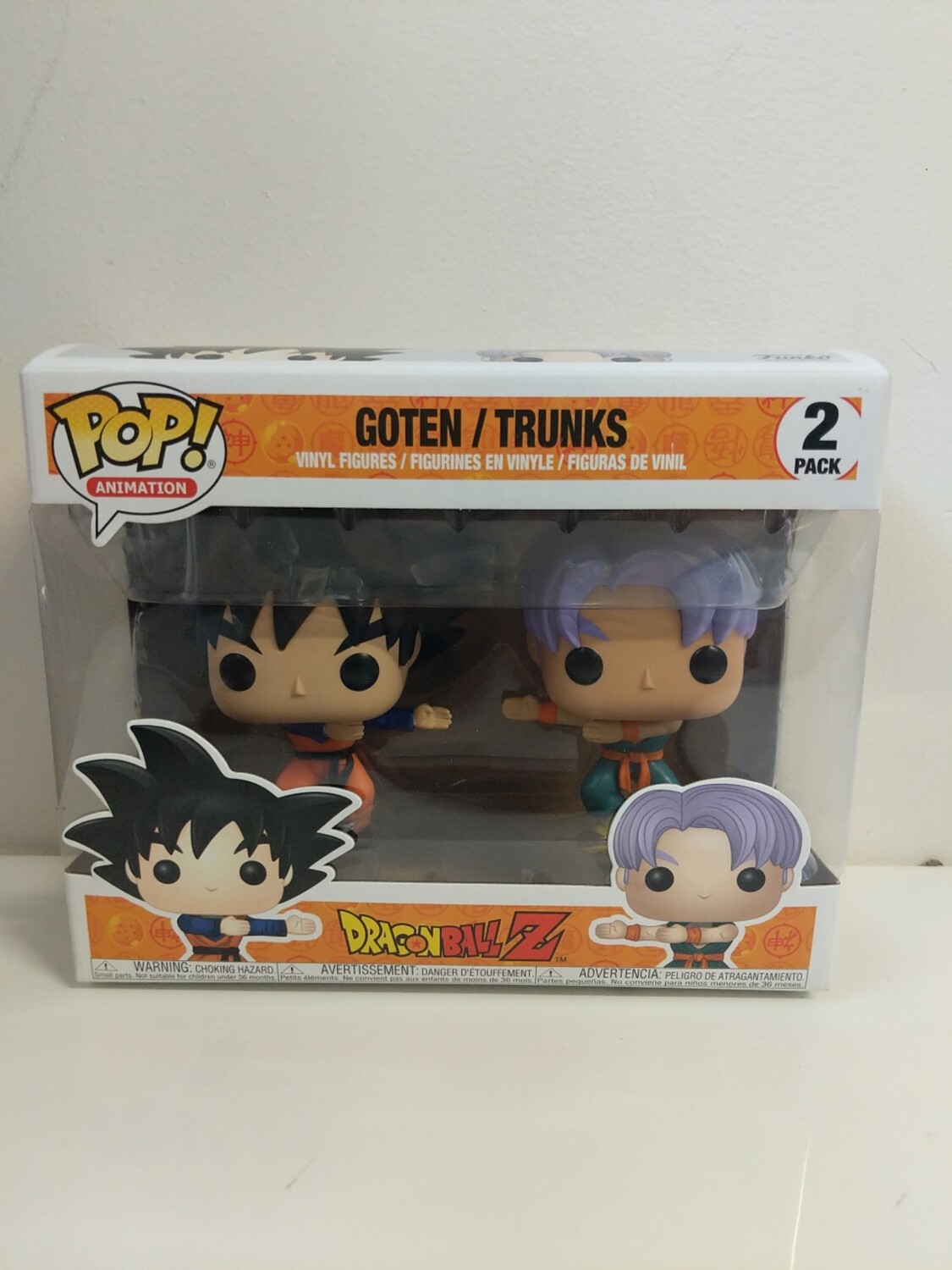 Dragon Ball Z Goten and Trunks 2 packs