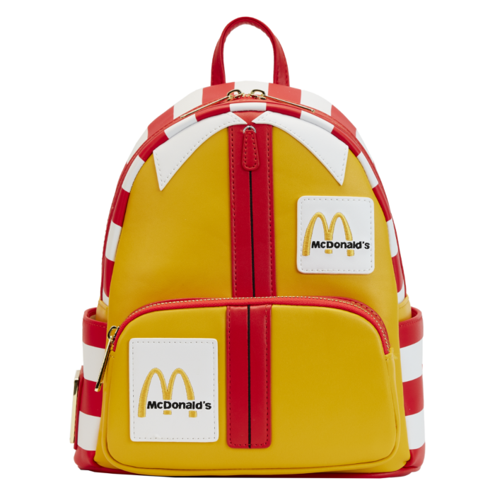McDonald’s Ronald McDonald Cosplay 10” Faux Leather Mini Backpack