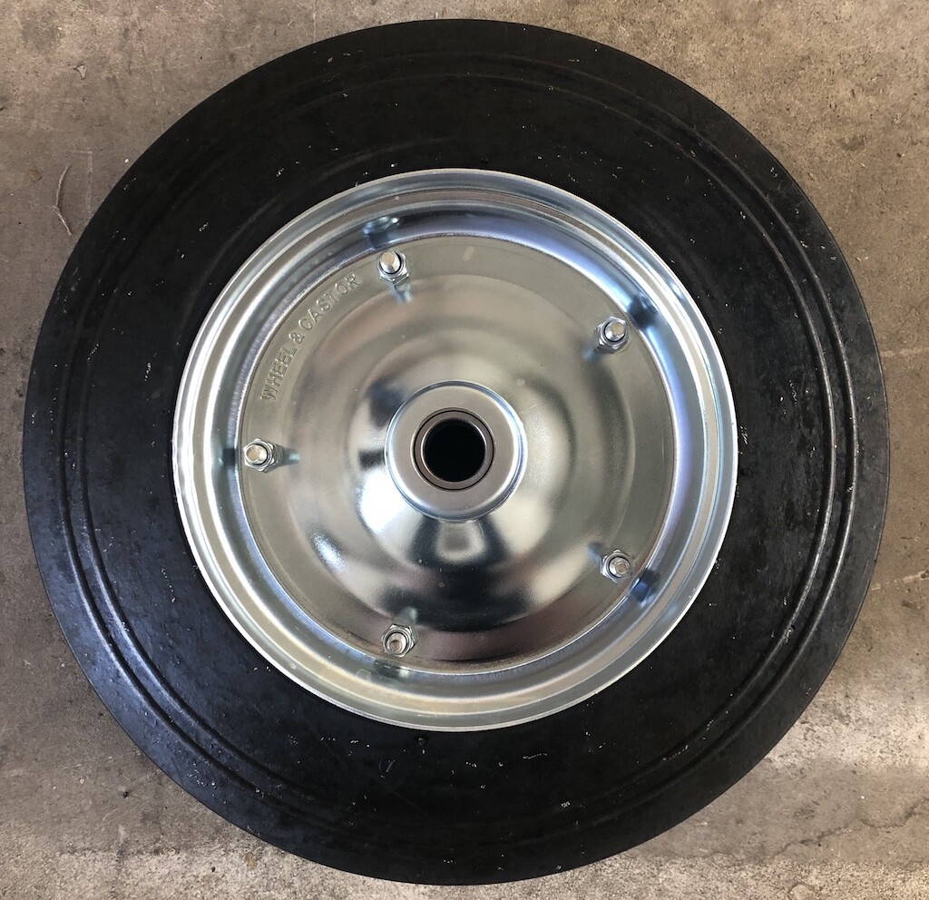 350mm Split rim Rubber Wheelbarrow wheel